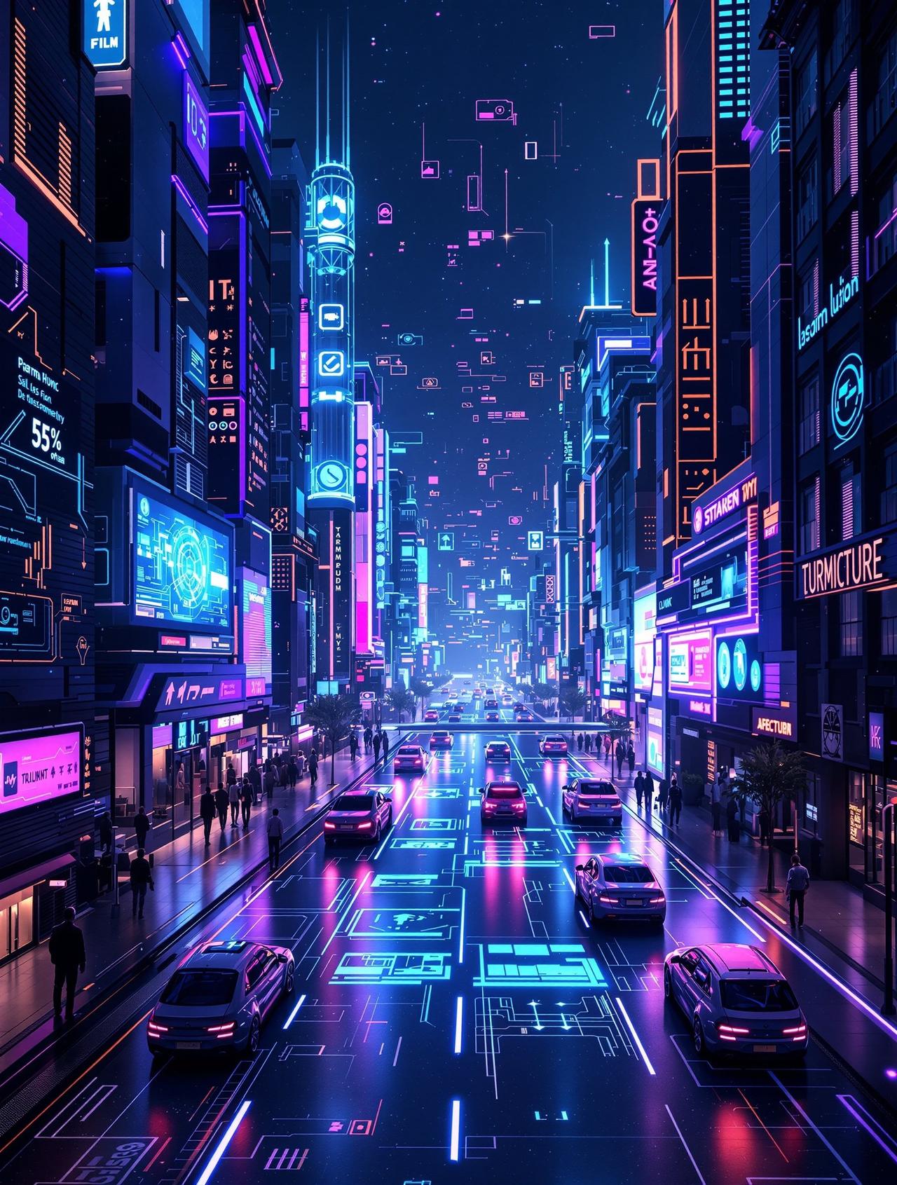 秋霞影院在线作品《未来城市》海报